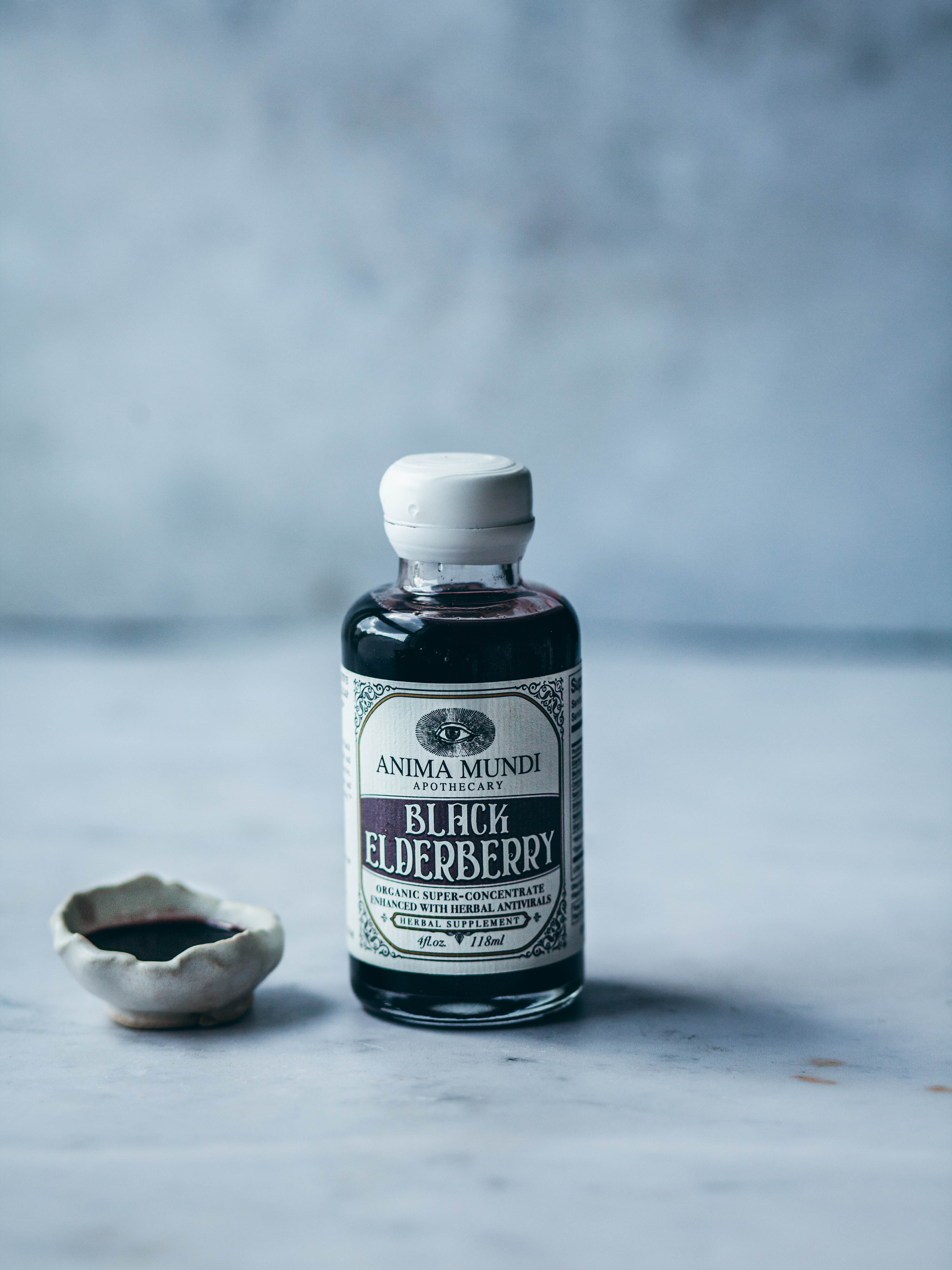 BLACK ELDERBERRY Elixir | Botanical Mushroom Syrup - Image 10
