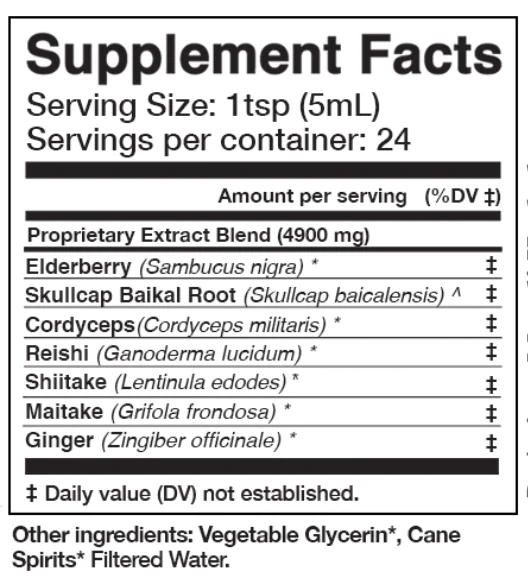 BLACK ELDERBERRY Elixir | Botanical Mushroom Syrup - Image 15